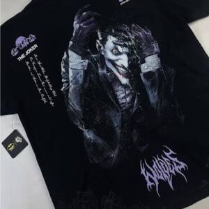 New Darc Sport X JOKER [SMALL]"PREMIUM" OVERSIZED TEE BLACK